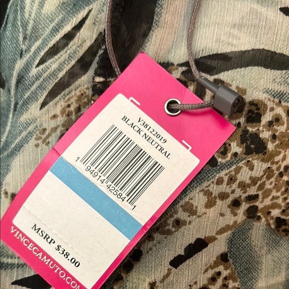 Vince Camuto Women's Paisley Ruffled Wrap Skirt - Picture 4 of 4